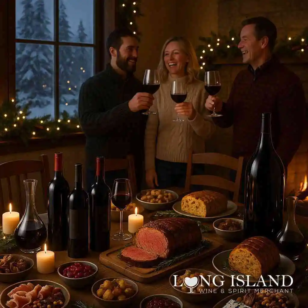 Comparing Seasonal Red Wines for Christmas Events