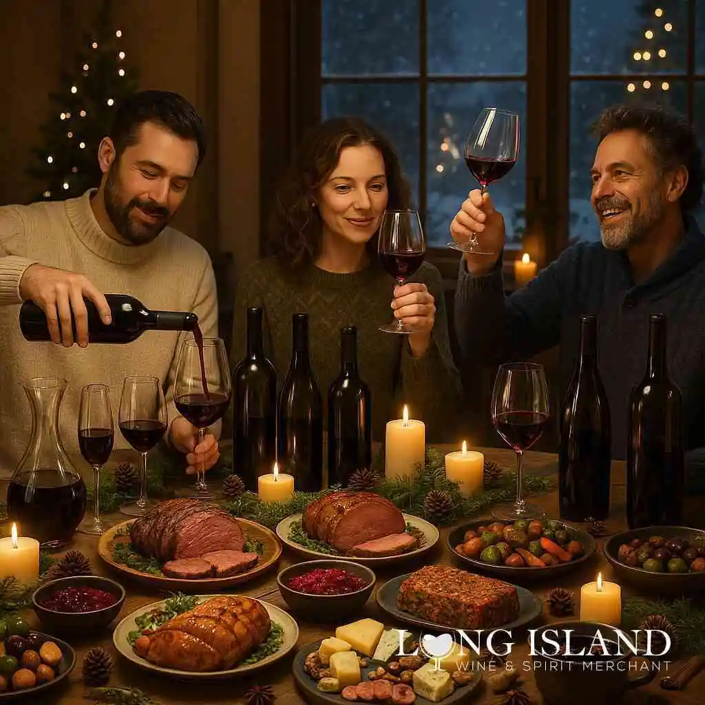 Comparing Seasonal Red Wines for Christmas Events