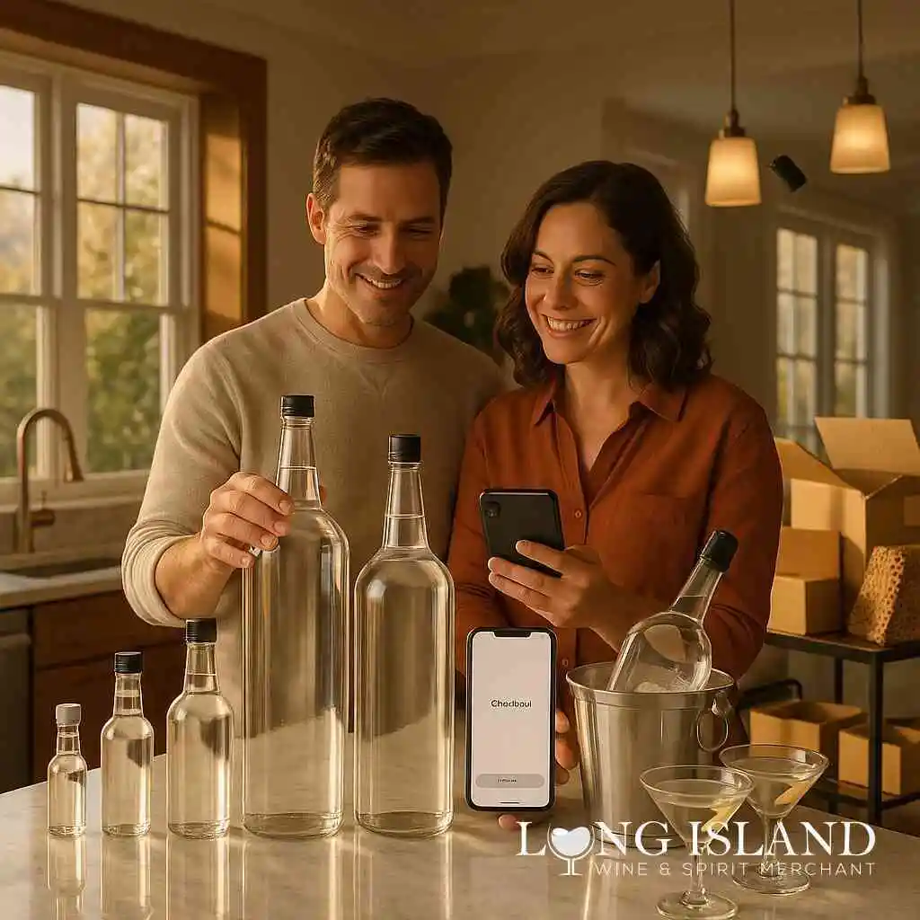 Compare Vodka Sizes for Commack with Order Alcohol Online
