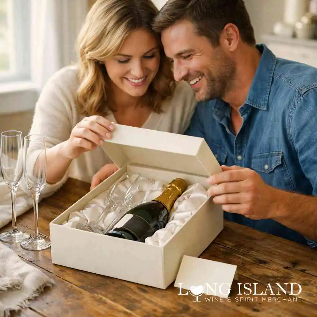 When birthday champagne or home celebration gifts can double as anniversary presents — Order Alcohol Online