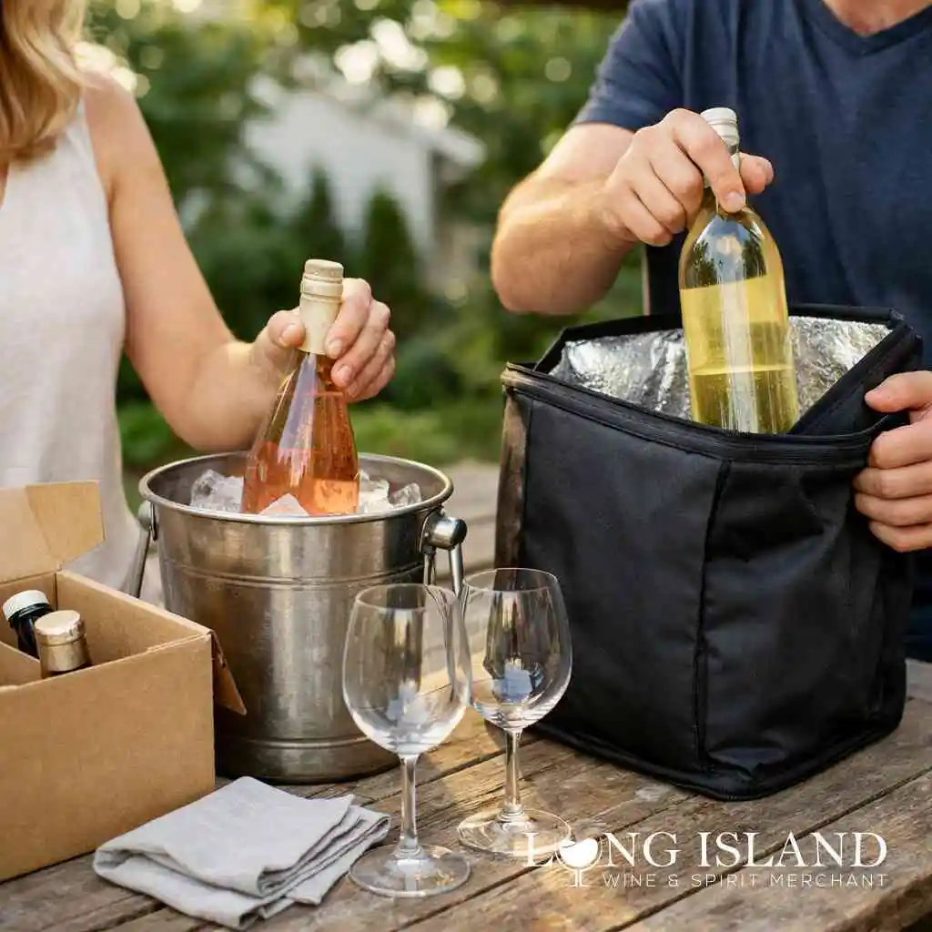 Where Italian wine, French wine, Napa wine selection, and Sonoma wine selection fit on a summer table — Order Alcohol On