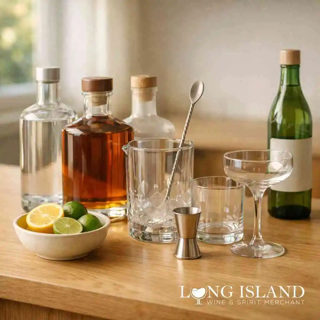 When premium picks like cognac, mezcal, single malt whiskey, and vermouth bianco make sense for a home bar — Order Alcoh
