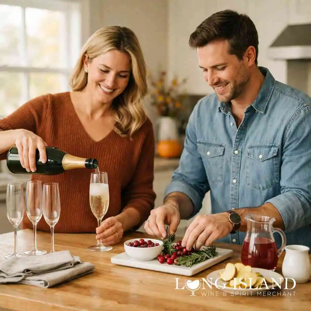 4. The rosé sparkling wine brunch that bridges red fruit, brunch board, and late-season light — Order Alcohol Online